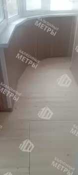 Отделка балкона сапожок с утеплением