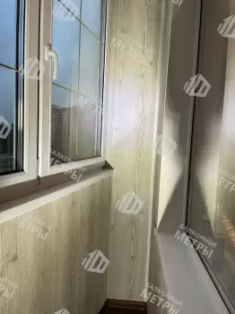 Отделка балкона с утеплением в доме П-44 в Балашихе