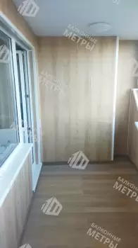 Отделка балкона с утеплением в многоквартирном доме