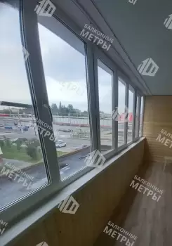 Отделка балкона с утеплением в многоквартирном доме