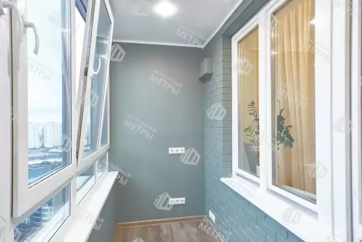 Отделка балкона гипсокартоном с покраской
