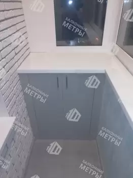 Отделка с утеплением балкона в панельном доме