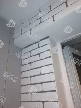 Отделка с утеплением балкона в панельном доме