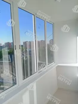 Остекление балкона и отделка стен