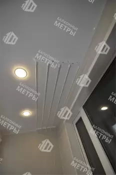 Теплое остекление балкона Сапожок окнами ПВХ Brusbox