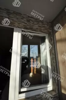 Отделка с утеплением балкона в панельном доме